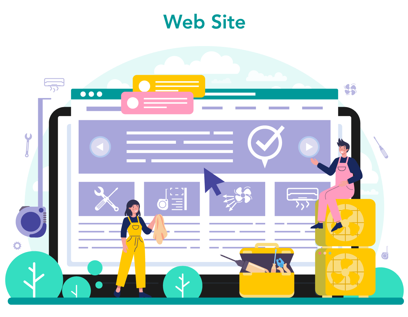 website maintenance services